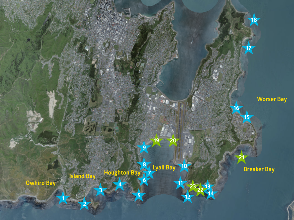 Water sampling updated map 8 Feb